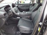 2021 Hyundai Santa Fe Limited Black Interior