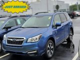 2018 Quartz Blue Pearl Subaru Forester 2.5i Premium #142136336