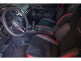 2020 Subaru WRX STI Recaro Ultra Suede/Carbon Black Interior