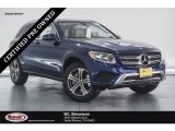 2018 Brilliant Blue Metallic Mercedes-Benz GLC 300 #142136378