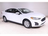 2020 Oxford White Ford Fusion S #142147538