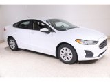 2019 Oxford White Ford Fusion S #142147537