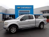 2015 Ingot Silver Metallic Ford F150 XLT SuperCab 4x4 #142162812