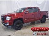 2021 Cayenne Red Tintcoat GMC Canyon Elevation Extended Cab 4WD #142162879