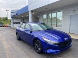 2021 Intense Blue Hyundai Elantra SEL #142162790