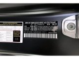 2021 AMG GT Color Code for designo Graphite Grey Magno (Matte) - Color Code: 818