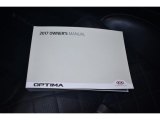 2017 Kia Optima SX Limited Books/Manuals
