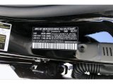 2021 C Color Code for Black - Color Code: 040