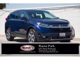 2018 Obsidian Blue Pearl Honda CR-V EX-L #142188897