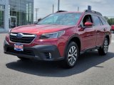 2021 Crimson Red Pearl Subaru Outback 2.5i Premium #142188878