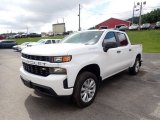 2020 Summit White Chevrolet Silverado 1500 Custom Crew Cab 4x4 #142197735