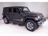 2021 Granite Crystal Metallic Jeep Wrangler Unlimited Sahara 4x4 #142197780