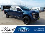 2020 Blue Jeans Ford F250 Super Duty Lariat Crew Cab 4x4 #142197745