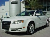 2007 Ibis White Audi A4 2.0T Sedan #1410851