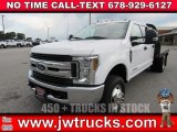 2019 Oxford White Ford F350 Super Duty XLT Crew Cab 4x4 Chassis #142224577