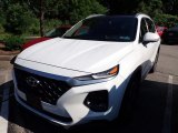 2019 Quartz White Hyundai Santa Fe Ultimate AWD #142224560
