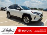 2021 Blizzard White Pearl Toyota RAV4 XLE Premium #142240693