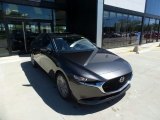 2021 Machine Gray Metallic Mazda Mazda3 Preferred Sedan AWD #142240755