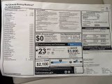 2021 BMW X6 sDrive40i Window Sticker
