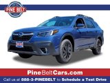 2021 Abyss Blue Pearl Subaru Outback 2.5i Premium #142251402