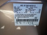 2021 Edge Color Code for Desert Gold Metallic - Color Code: G6