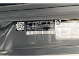 2021 G Color Code for designo Graphite Metallic - Color Code: 041