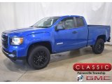 2021 Dynamic Blue Metallic GMC Canyon Elevation Extended Cab 4WD #142251531