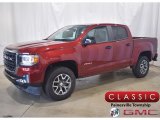2021 Cayenne Red Tintcoat GMC Canyon AT4 Crew Cab 4WD #142251530