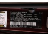 2016 GX Color Code for Claret Mica - Color Code: 3S0