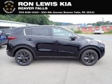 Black Cherry Kia Sportage in 2022