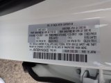 2021 CX-5 Color Code for Snowflake White Pearl Mica - Color Code: 25D