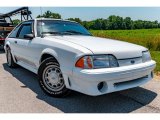 Oxford White Ford Mustang in 1991