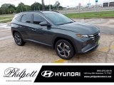 2022 Amazon Gray Hyundai Tucson SEL Convienience Hybrid AWD #142299862