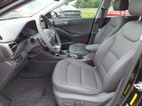 2021 Hyundai Ioniq Hybrid Limited Black Interior