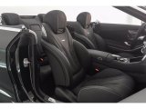 2017 Mercedes-Benz S 63 AMG 4Matic Cabriolet Black Interior