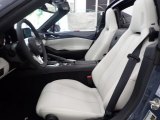 2021 Mazda MX-5 Miata RF Grand Touring White Interior