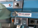 1977 Jeep Cherokee Chief 4x4 Controls
