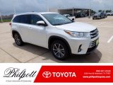 Blizzard White Pearl Toyota Highlander in 2018