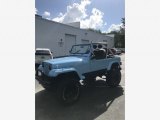 1989 Spinnaker Blue Jeep Wrangler Islander 4x4 #142321041