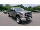 2021 Carbonized Gray Ford F250 Super Duty XL Crew Cab 4x4 #142333211