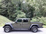 2021 Sarge Green Jeep Gladiator Rubicon 4x4 #142334373