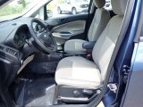 2021 Ford EcoSport S 4WD Medium Stone Interior