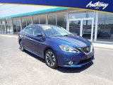 2018 Deep Blue Pearl Nissan Sentra SR Turbo #142343408