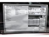 2021 Mercedes-Benz GLA 250 4Matic Window Sticker