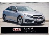 2018 Lunar Silver Metallic Honda Civic EX-T Sedan #142350864