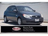 Charcoal Gray Hyundai Accent in 2008