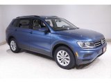 2018 Silk Blue Metallic Volkswagen Tiguan S #142370430