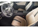 2018 Honda Civic Sport Touring Hatchback Black/Ivory Interior