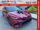 2021 Supersonic Red Toyota Camry SE Hybrid #142390972