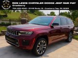 2021 Velvet Red Pearl Jeep Grand Cherokee L Overland 4x4 #142390970